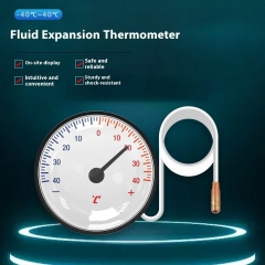 TMP054 Portable High-Precision Liquid-Filled Water Thermometer -40° to +40° Probe for Indoor Household Use