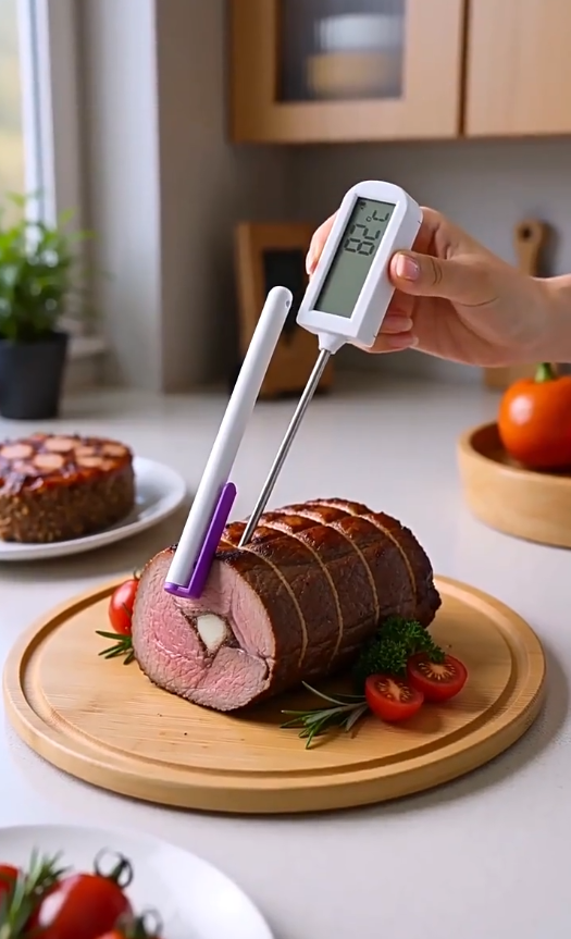 SY-T002 NEW DESIGN-Food Thermometer Is Equipped with a High-precision Sensor and Capable CPU