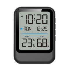 MS-8007C Alarm Clock Electronic Calendar Digital Temperature Humidity Snooze Time Thermometer Hygrometer Alarm Clock