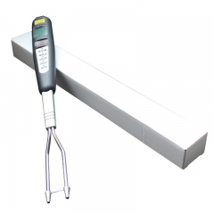 S-220 Portable BBQ Temperature Fork - Food-Grade Material, Fast & Accurate Meat Thermometer for Grilling and Cooking