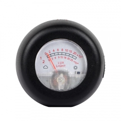 LT001 Handheld 2 in 1 Illuminance Light Meter,0-250,000LUX Measurement Range Lux Meter,Environmental Thermometer