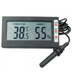 HYT007 Big Screen Digital LCD Household Thermometer Hygrometer Tester Digital Temperature and Humidity Meter with Probe for Home Use
