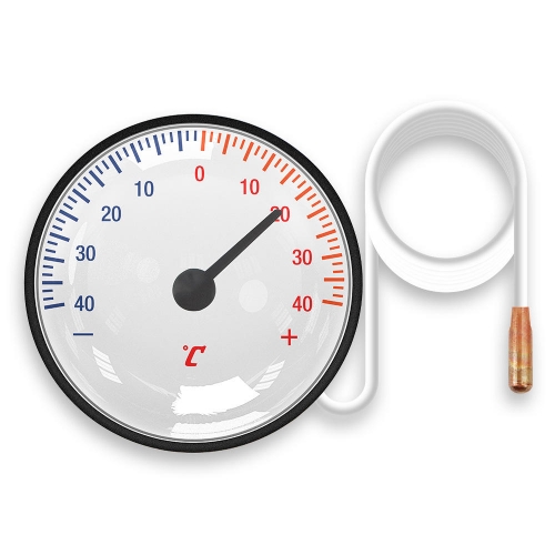 TMP054 Portable High-Precision Liquid-Filled Water Thermometer -40° to +40° Probe for Indoor Household Use