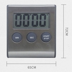 JS-109 Digital Kitchen Timer Magnetic Digital Chronometer LCD Screen Digital Magnet Alarm Clock Cooking Count up Countdown Stopwatch
