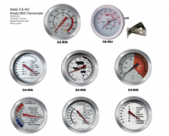 ZLB-052N Bimetal BBQ Thermometer