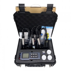 JE8806 DO 0~30.0mg/L Multifunctional Water Quality Meter 6 in 1 Dissolved Oxygen pH Conductivity TDS Salinity and Temperature Water Analyzer