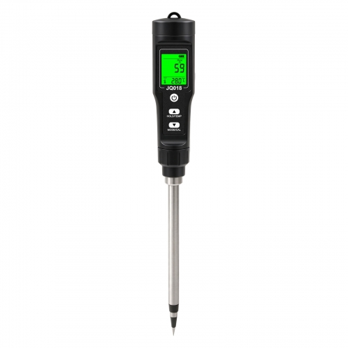 JQ018 7 in 1 Rechargeable Soil Tester Digital Soil Meter Test Moisture Fertility EC NPK Temp PH Detector for Garden Farm
