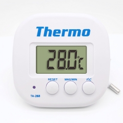 TA268A -40℃ ~ 70℃ Digital Thermometer Hygrometer Wired Max/Min Indoor-outdoor Digital Thermometer Temperature Measuring Instrument