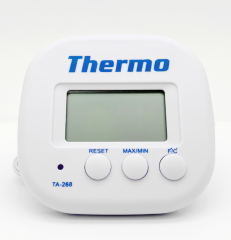 TA268A -40℃ ~ 70℃ Digital Thermometer Hygrometer Wired Max/Min Indoor-outdoor Digital Thermometer Temperature Measuring Instrument