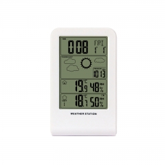 SH-012 Household Vertical Wireless Temperature Humidity Weather Station High-Precision Electronic Model SH-012 Indoor Weather Forecast