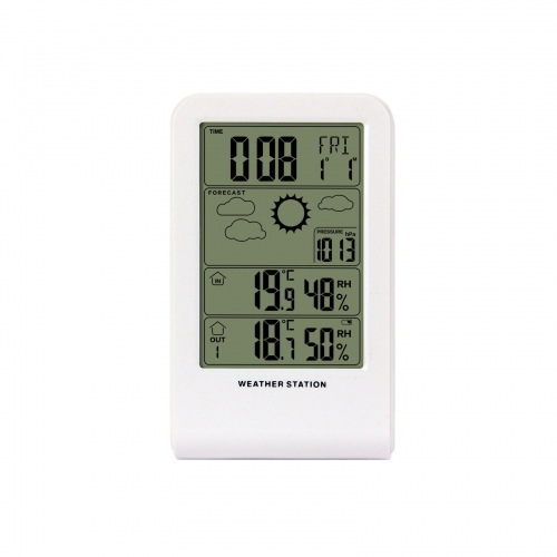 SH-012 Household Vertical Wireless Temperature Humidity Weather Station High-Precision Electronic Model SH-012 Indoor Weather Forecast