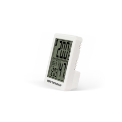 SH-210 Wireless Indoor Digital Thermometer & Hygrometer with LCD Display ABS Material Alarm Date/Time Display