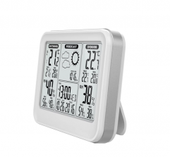 SH-008 Automatic Digital Waterproof Wireless ABS Weather Station LCD Thermometer Hygrometer ODM OEM