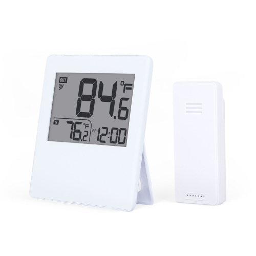 SH-076 Digital Thermometer and Hygrometer: Indoor Temperature and Humidity Monitor (Room Thermometer)