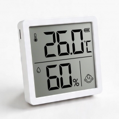 CX1202 LCD Electronic Temperature Humidity Meter Indoor Room Digital Thermometer Hygrometer Weather Station