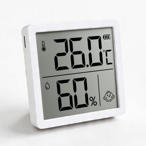CX1202 LCD Electronic Temperature Humidity Meter Indoor Room Digital Thermometer Hygrometer Weather Station