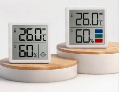 CX1202 LCD Electronic Temperature Humidity Meter Indoor Room Digital Thermometer Hygrometer Weather Station