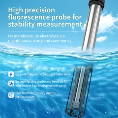 AE8409 Small Head High Fluorescence Dissolved Oxygen Meter Instrument Mariculture Paddy Planting Aquaculture 0.0~15.0 (mg/L)