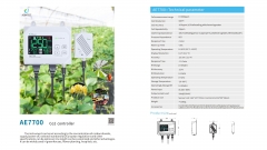 AE7700 High Accuracy ABS Material Carbon Dioxide Controller Greenhouse Detector Intelligent Switch Carbon Dioxide Analysis