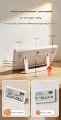 CX0121C Indoor electronic humidity thermometer with color screen and smiling face
