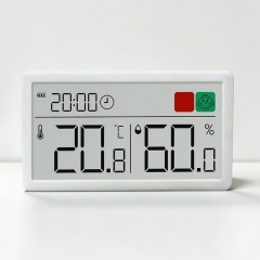 CX0121C Indoor electronic humidity thermometer with color screen and smiling face