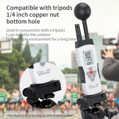 AZOVTES JE360 Factory Direct Sales High Quality WBGT Heat Index Meter Black Ball Temperature Humidity Tester Heatstroke