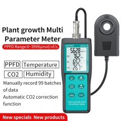 AE330 Plant Growth Multi Parameter Meter (PAR, CO2, Temp, Humidity) Plant PAR Meter