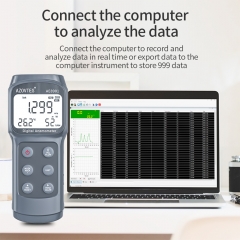AE8901 Multi-function Digital Anemometer High Precision Measurement Split Anemometer Range 0.3~45.0m/s
