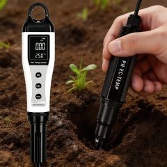 ph233 High Precision Water Quality Tester PH EC Temp 3 in 1 Tester Multi Parameter Water Tester PH-9086L for Water Sample Testing