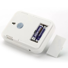 TH041A Indoor and outdoor digital large screen alarm clock, time and date, comfort indicator, backlit body temperature and humidity meter