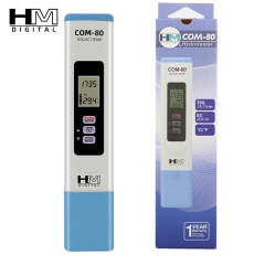HM COM-80 Portable Digital 3-in-1 TDS/EC/TEMP Pen New Water Quality Tester for Aquarium Customizable OEM Plastic Meter