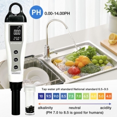 PH232 High Accurate Flat PH Tester Digital PH Analyzer Portable Used for Flat Object Surface Acidity Alkalinity Quick Measurement