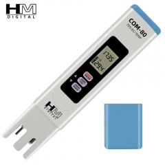 HM COM-80 Portable Digital 3-in-1 TDS/EC/TEMP Pen New Water Quality Tester for Aquarium Customizable OEM Plastic Meter
