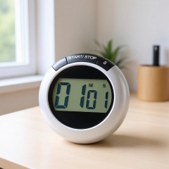 WXDIY021 Mini Digital Magnet Timer 99m 59s Eco-Friendly Plastic Design for Cooking and Kitchen Use Minimalist Style