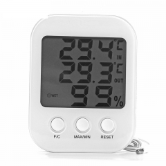 TH201 Precision Digital Display Electronic Temperature Hygrometer Indoor Temperature Humidity Meter