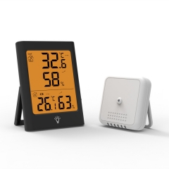 MC36 Wireless Thermometer electronic digital display thermometer indoor and outdoor weather station clock large screen waterproof