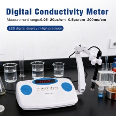 EC117 Factory Price Precision Conductivity Meter for Water Analysis Laboratory Bench Conductivity EC Meter