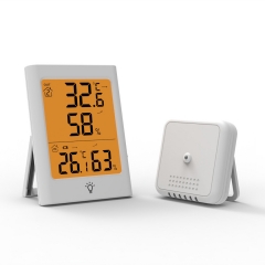 MC36 Wireless Thermometer electronic digital display thermometer indoor and outdoor weather station clock large screen waterproof