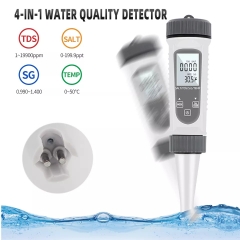 PH195 4 in 1 Water TDS/S.G/Temperature/Salinity Water Quality Tester Meter test Pen Water Detector
