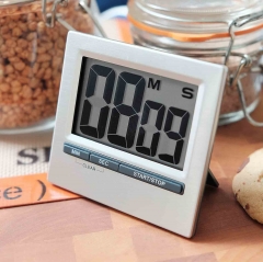 WXDIY0035 Wholesale Digital Kitchen Timer with LCD Display Battery Powered CE/EU Certified 1 Hour Fixed Time Set Time Reminder