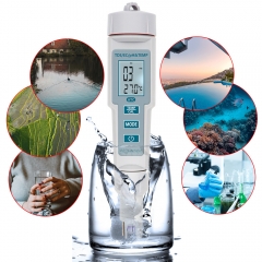 PH116 4 in 1 PH/EC/TDS/temperature Testing Pen Acidity Alkalinity Hardness Conductivity Water Quality Testing Pen