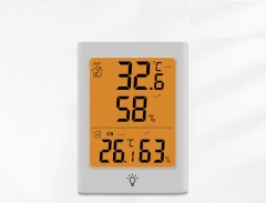 MC36 Wireless Thermometer electronic digital display thermometer indoor and outdoor weather station clock large screen waterproof