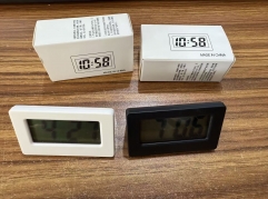 RY-02 Cheap Bedroom Simple Small Electronic Clock Portable Elderly Large Character Student Exam Silent Desktop Mini Clock