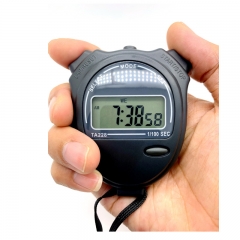 Mini Pocket Digital Handheld Sports Stop Watch Alarm Clock