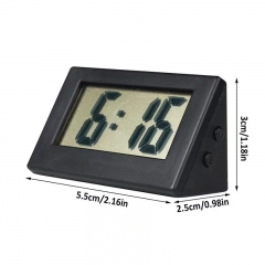 RY-02 Cheap Bedroom Simple Small Electronic Clock Portable Elderly Large Character Student Exam Silent Desktop Mini Clock