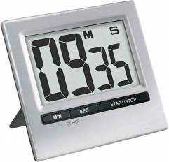 WXDIY0035 Wholesale Digital Kitchen Timer with LCD Display Battery Powered CE/EU Certified 1 Hour Fixed Time Set Time Reminder