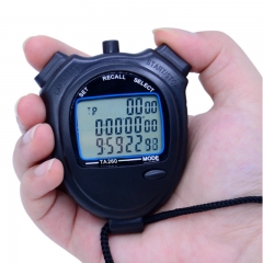 TA210 Three-row display 99-function multifunctional electronic stopwatch for sports competition timing