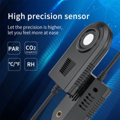 AE337 4 in 1 (PAR, CO2, Temp, Humidity) PPFD 0~3999μmolPlant Growth Multi-parameter Detector with Split Sensor /m²/s C02 0~5000 ppm