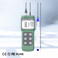 AE6601B Glass probe Digital pH Meter for Agricultural Irrigation and Drinking Water Treatment OEM Customizable AAA Battery High Accuracy 0.02pH