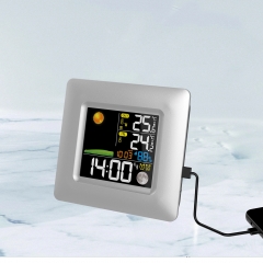 SH-036 Wireless Color Weather Station with USB Charging